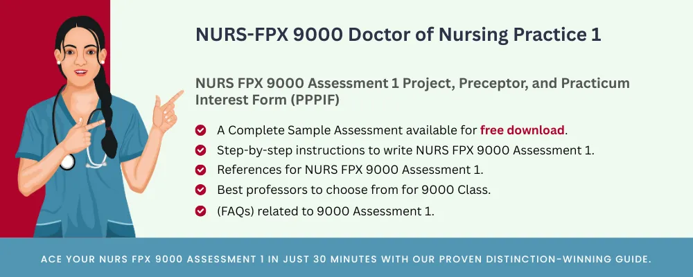 NURS FPX 9000 Assessment 1