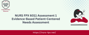 NURS FPX 6011 Assessment 1 Evidence-Based Patient-Centered Needs Assessment
