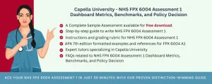NHS FPX 6004 Assessment 1