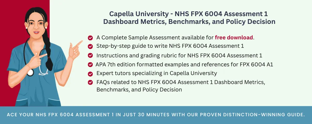 NHS FPX 6004 Assessment 1